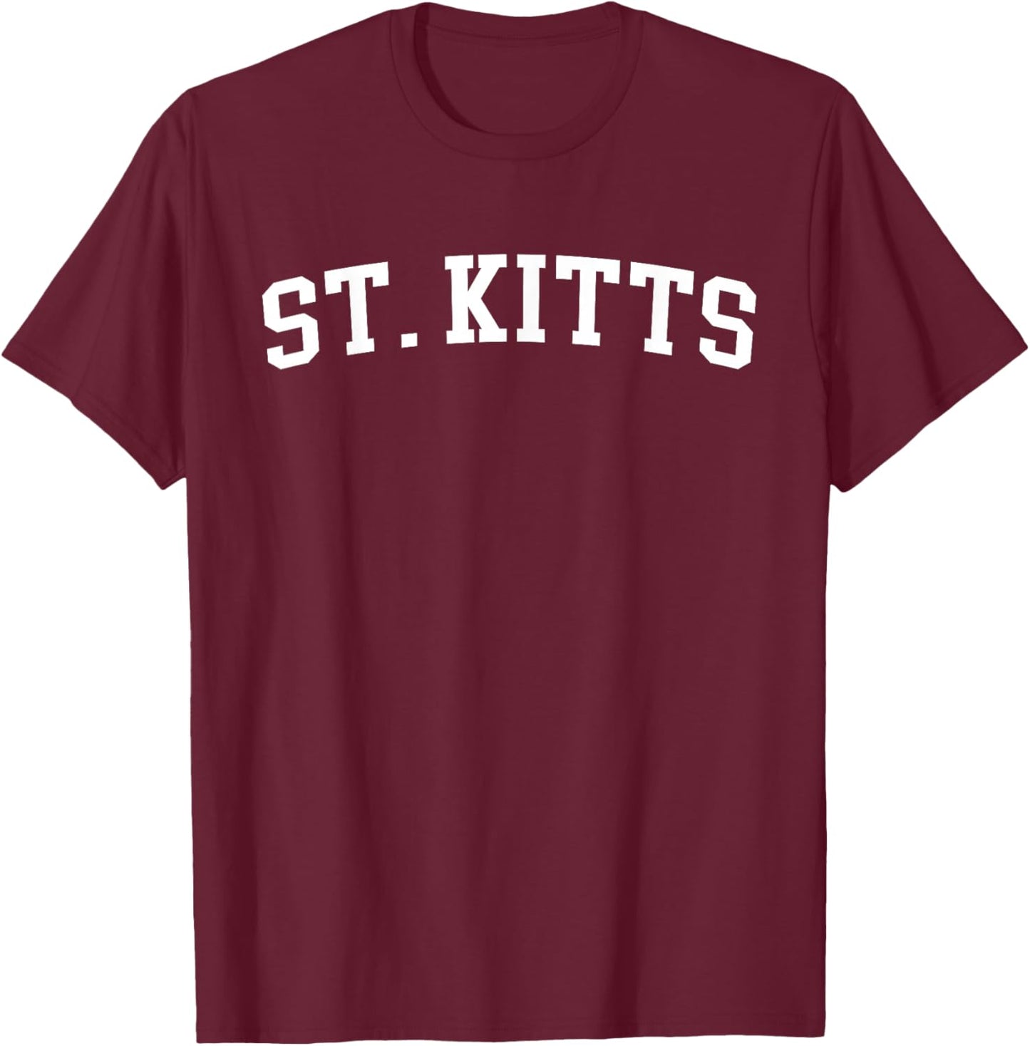 St. Kitts T-Shirt - T-Shirt | Maroon