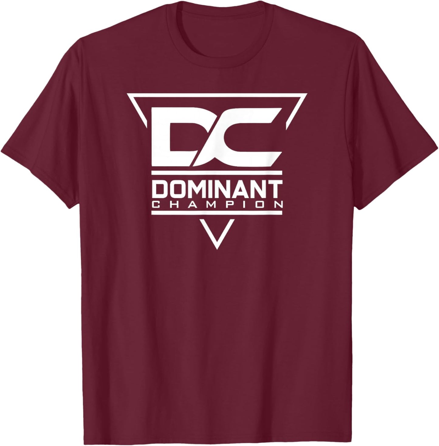 Dominant Champion T-Shirt - T-Shirt | Maroon