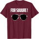 for Sure Emmanuel Macron Bezel T-Shirt - T-Shirt | Maroon