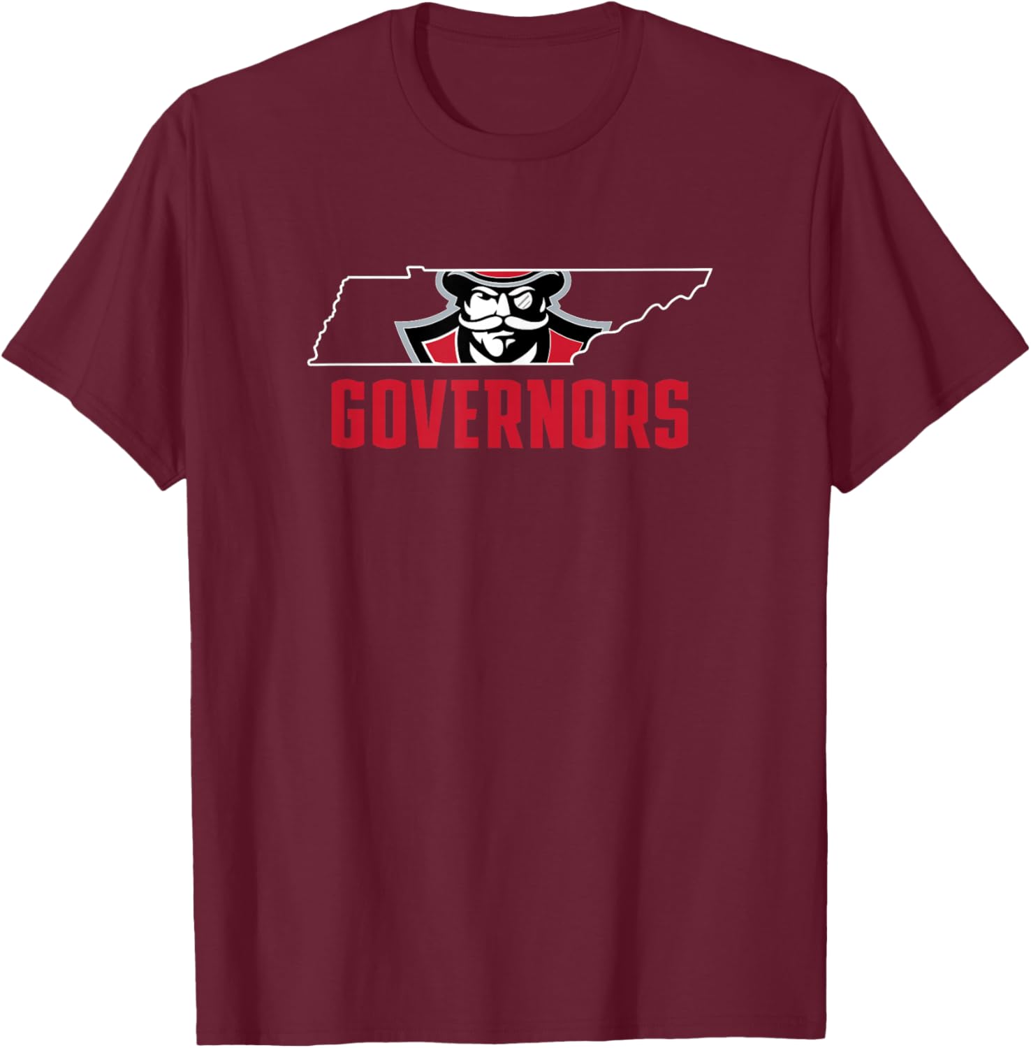 Austin Peay State University Governors Apparel Fans T-Shirt - T-Shirt | Maroon