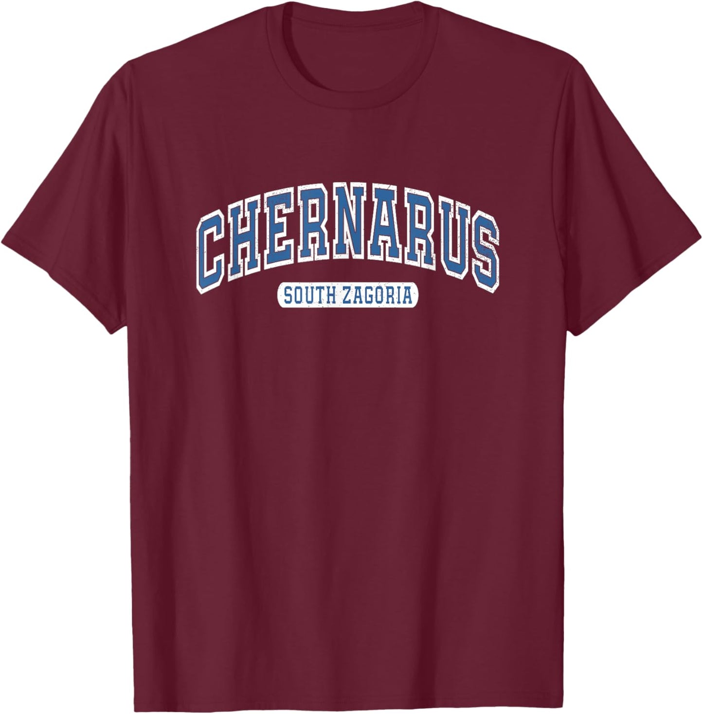 Chernarus Varsity DayZ Mountains Nature Camping Gamer Gift T-Shirt - T-Shirt | Maroon