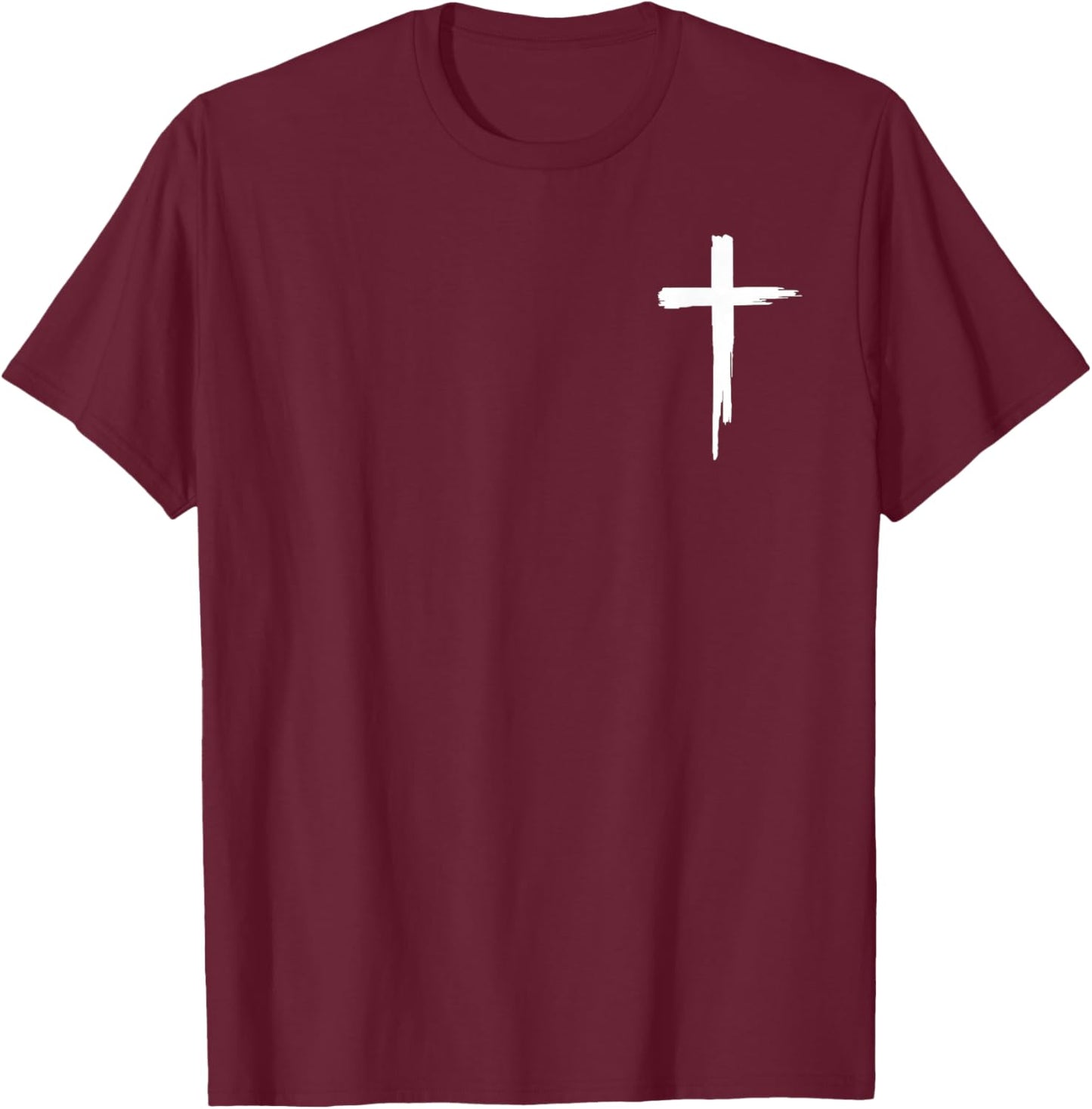 (2 Sided) Jesus The Ultimate Deadlifter Jesus Deadlifting T-Shirt - T-Shirt | Maroon