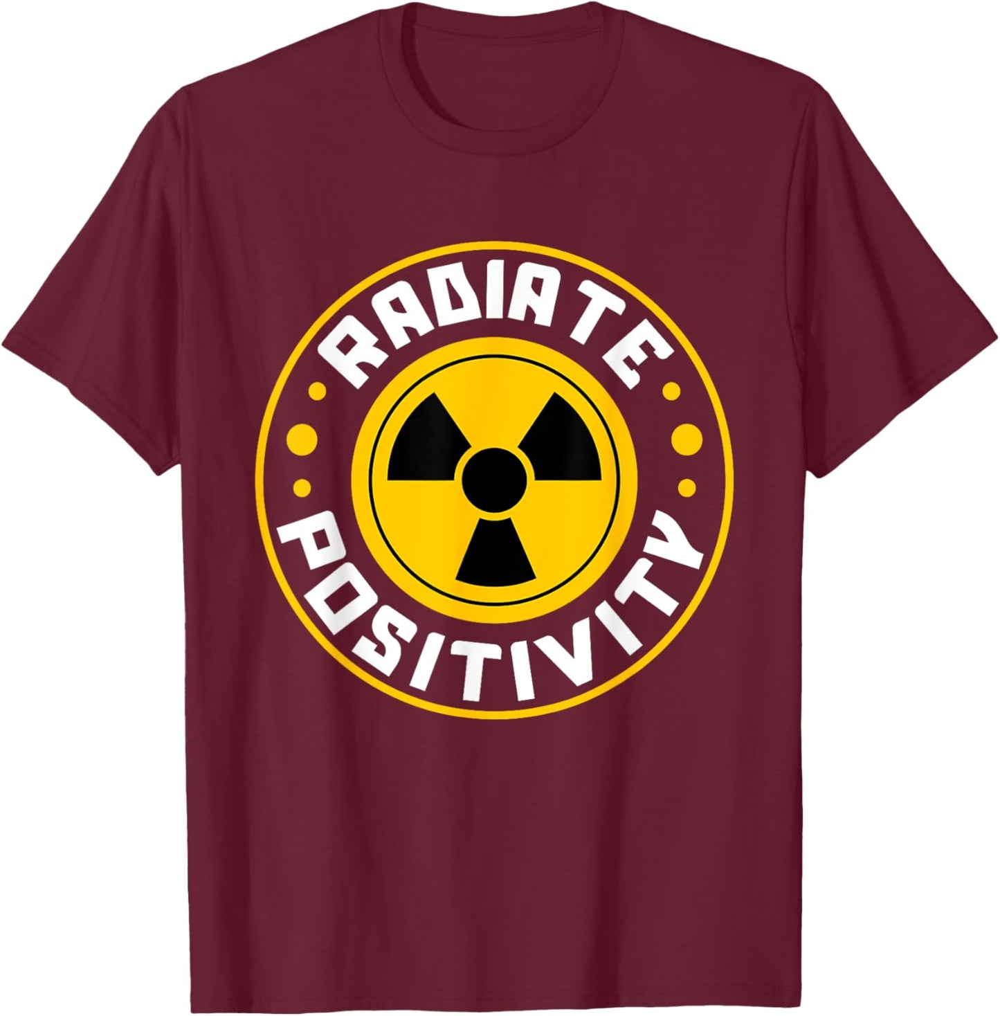 For a Positive Person T-Shirt - T-Shirt | Maroon