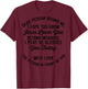 Dear Person Behind Me I Hope You Know Jesus Loves You Beyond T-Shirt - T-Shirt | Maroon