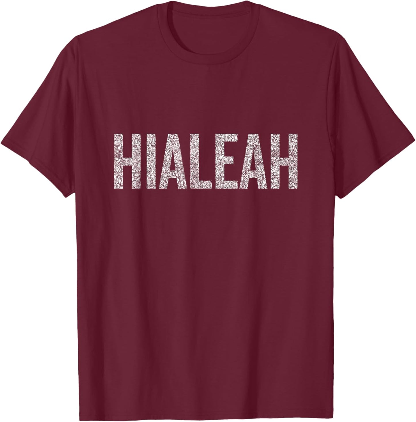 Hialeah T-Shirt - T-Shirt | Maroon