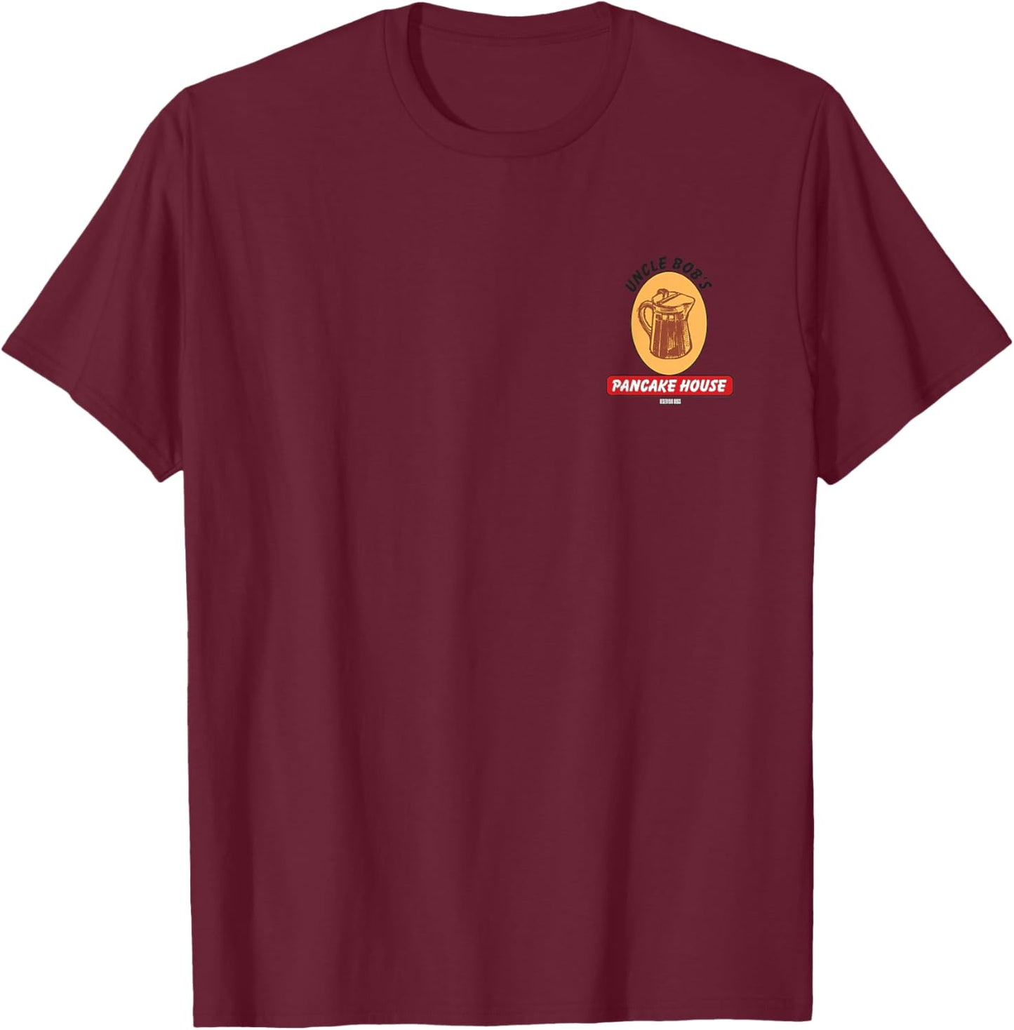 Reservoir Dogs Uncle Bob's Pancake House T-Shirt - T-Shirt | Maroon