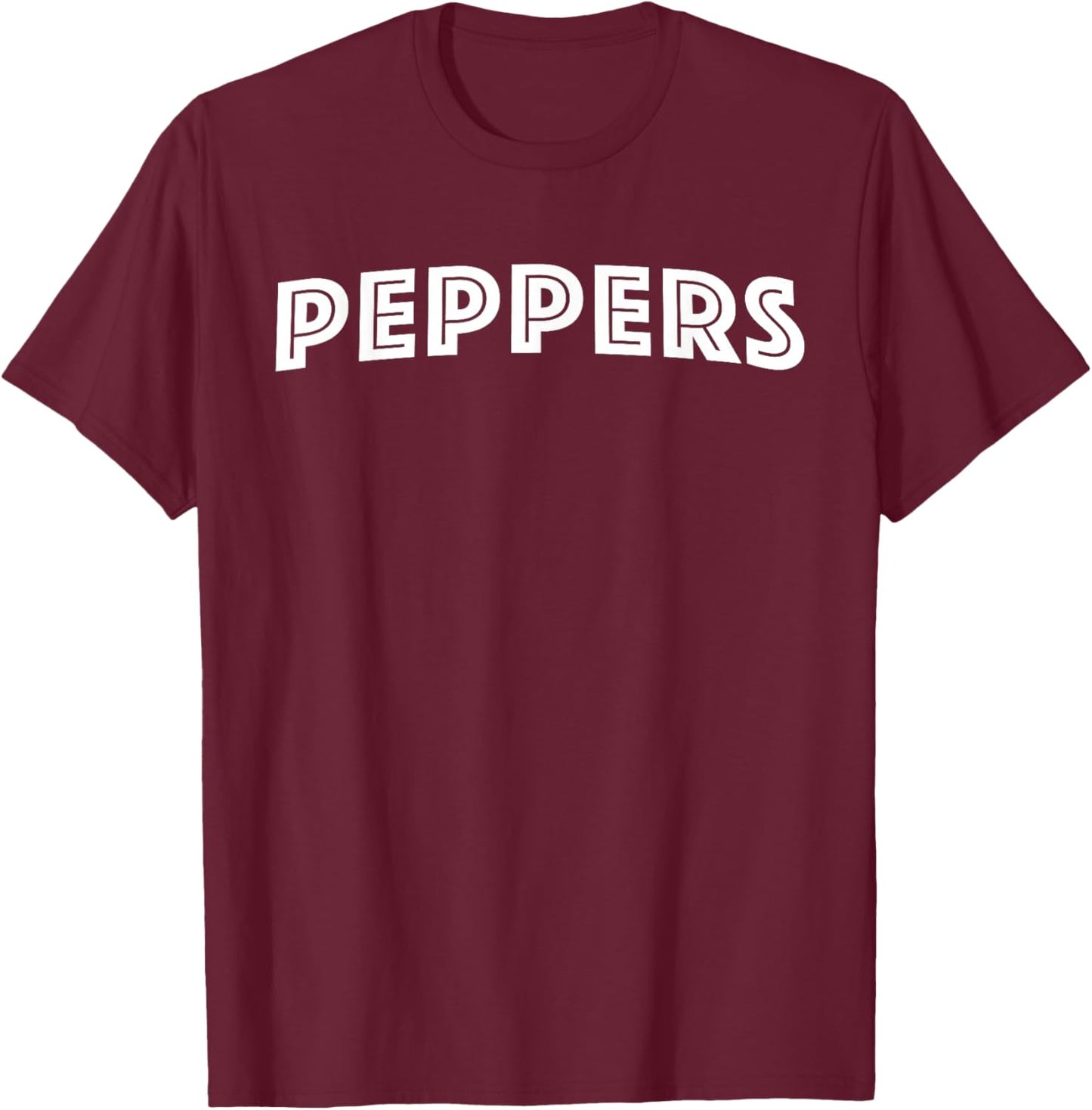 Peppers T-Shirt - T-Shirt | Maroon