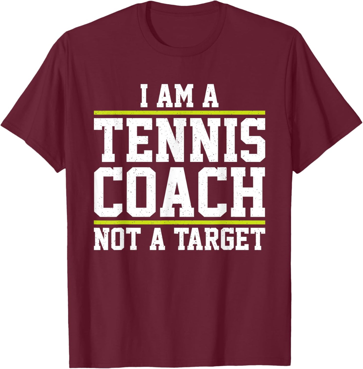 Tennis Coach Novelty Women Team Captain Tennis Lover T-Shirt - T-Shirt | Maroon