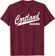 SUNY Cortland Grandma Red Dragons Script T-Shirt - T-Shirt | Maroon