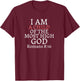 I AM A Child of THE MOST HIGH GOD-Romans 8:16 T-Shirt - T-Shirt | Maroon