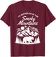 I'd Rather Be In Smoky Mountains National Park Bear Hiking T-Shirt - T-Shirt | Maroon
