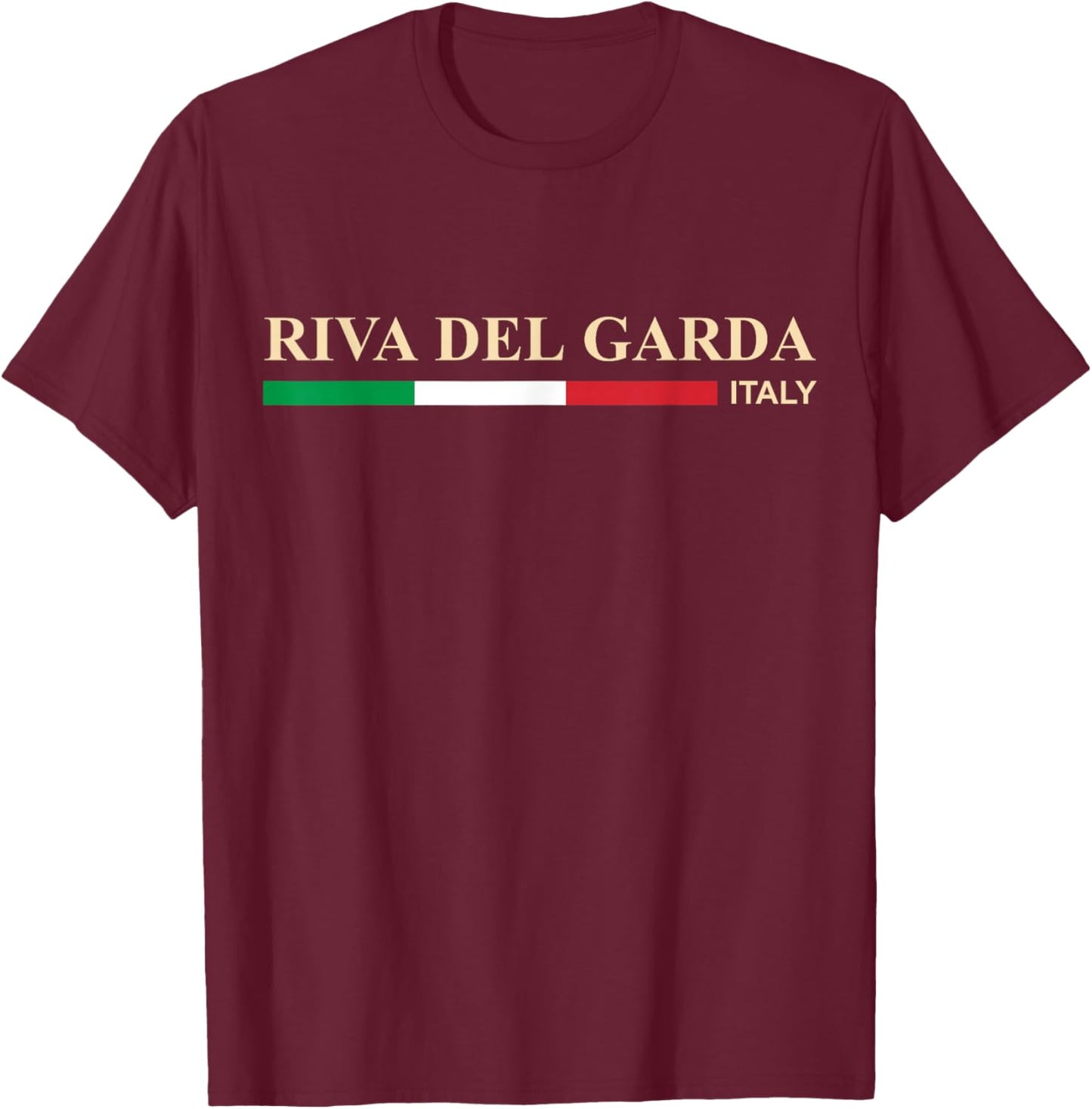 Riva del Garda Italy T-Shirt - T-Shirt | Maroon