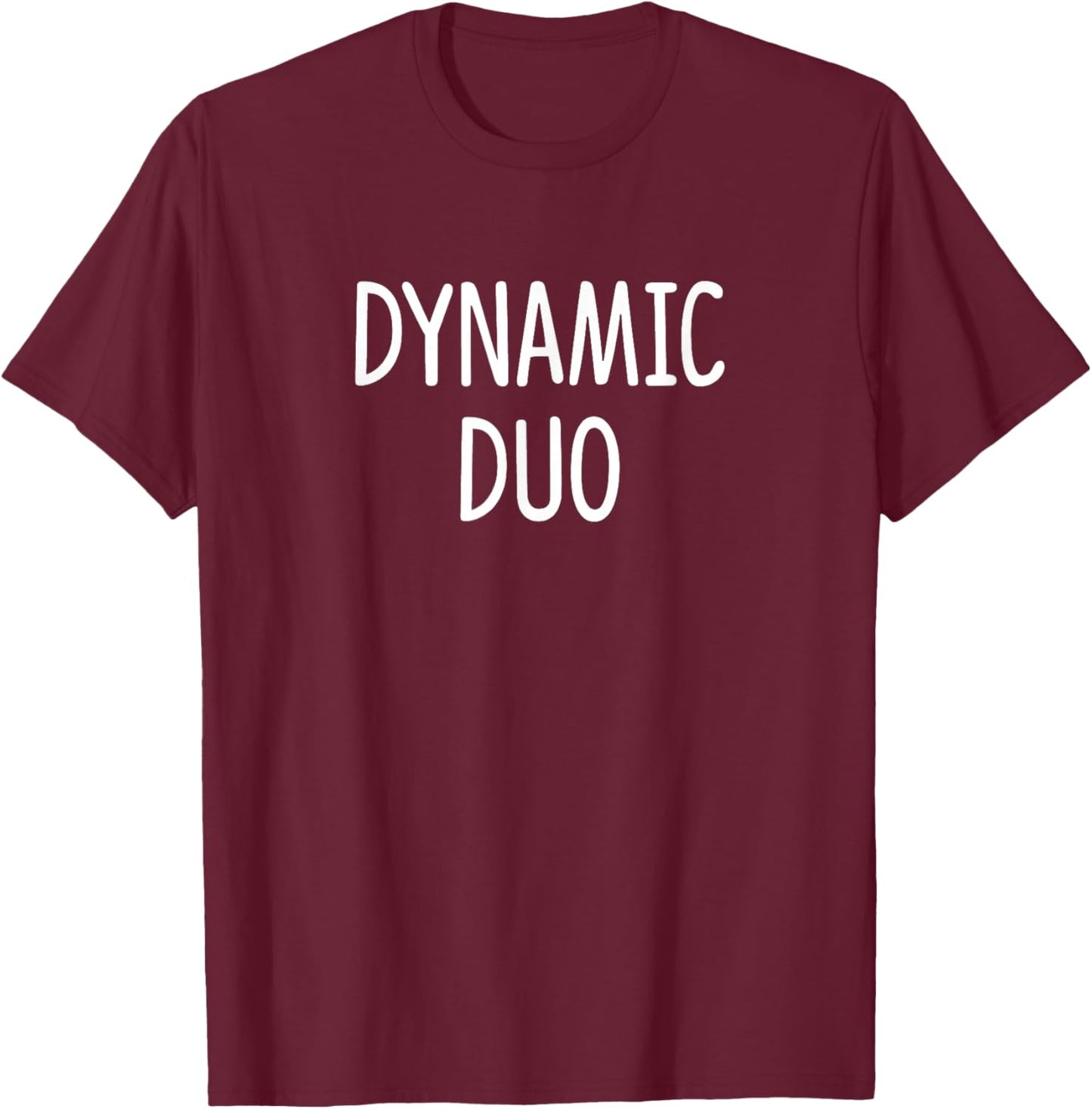 Dynamic Duo T-Shirt - T-Shirt | Maroon
