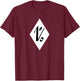Outlaw 1% Biker MC Logo T-Shirt - T-Shirt | Maroon