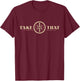 Take That The Circus Logo Dateback T-Shirt - T-Shirt | Maroon