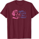 Better Late Than Ugly Sarcastic Motivational Girl Quotes T-Shirt - T-Shirt | Maroon
