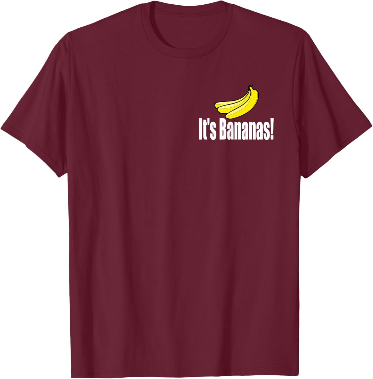 It's Bananas T-Shirt - T-Shirt | Maroon