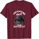 Bowler Hat T-Shirt - T-Shirt | Maroon