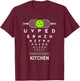 Funny Eyesight Pickleball Joke If You Can Read This Kitchen T-Shirt - T-Shirt | Maroon