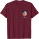 USS Ranger CV-61 Logo Aircraft Carrier Sailor Veteran Papa T-Shirt - T-Shirt | Maroon