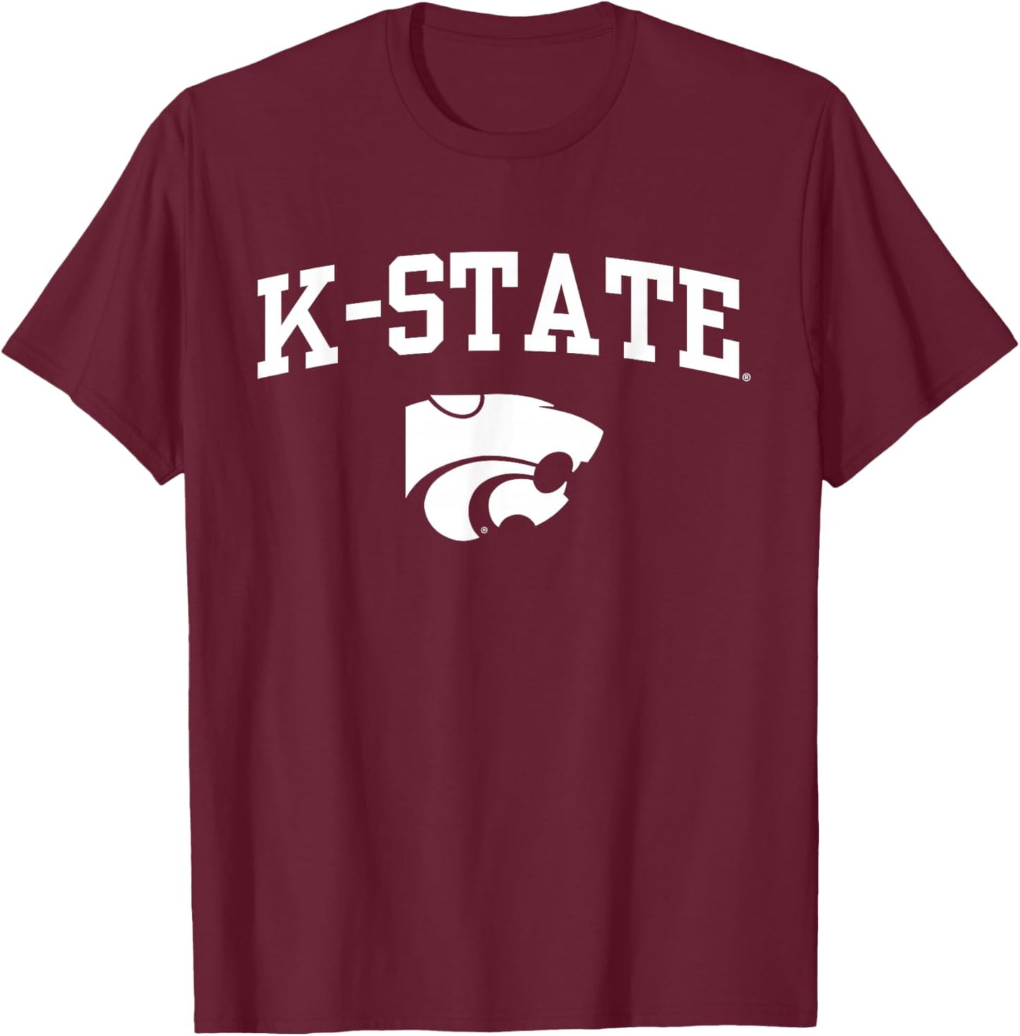 Kansas State Wildcats | Official NCAA University | MMKST01 T-Shirt - T-Shirt | Maroon