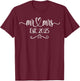 Mr. And Mrs. Est. 2025 Just Married Wedding Husband & Wife T-Shirt - T-Shirt | Maroon