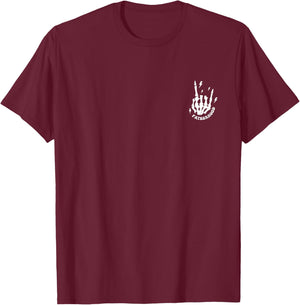 Fatherhood Some Days i Rock it Some Days it Rocks me T-Shirt - T-Shirt | Maroon