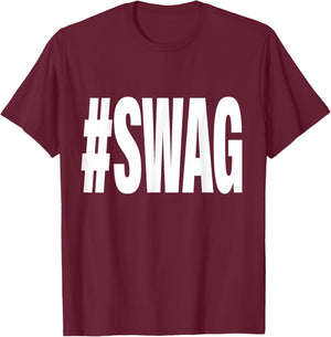 Hashtag Swag T-Shirt - T-Shirt | Maroon