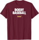 Bobby Witt Jr. - Bobby Baseball - Kansas City Baseball T-Shirt - T-Shirt | Maroon