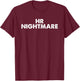 HR Nightmare Apparel T-Shirt - T-Shirt | Maroon