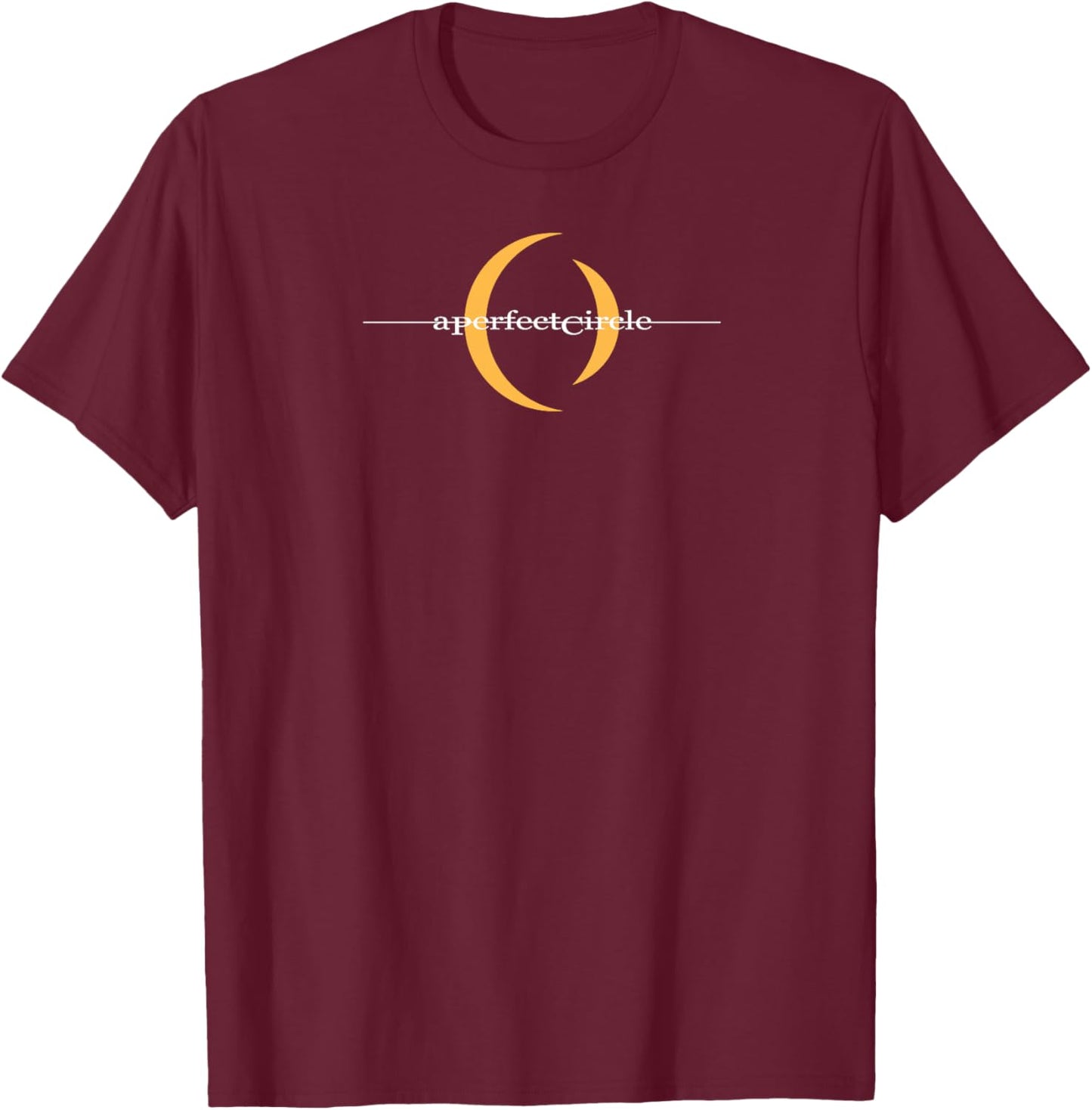 A Perfect Circle Logo Haut de Gamme T-Shirt - T-Shirt | Maroon