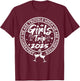 Girls trip 2025 apparently are trouble when we are together T-Shirt - T-Shirt | Maroon