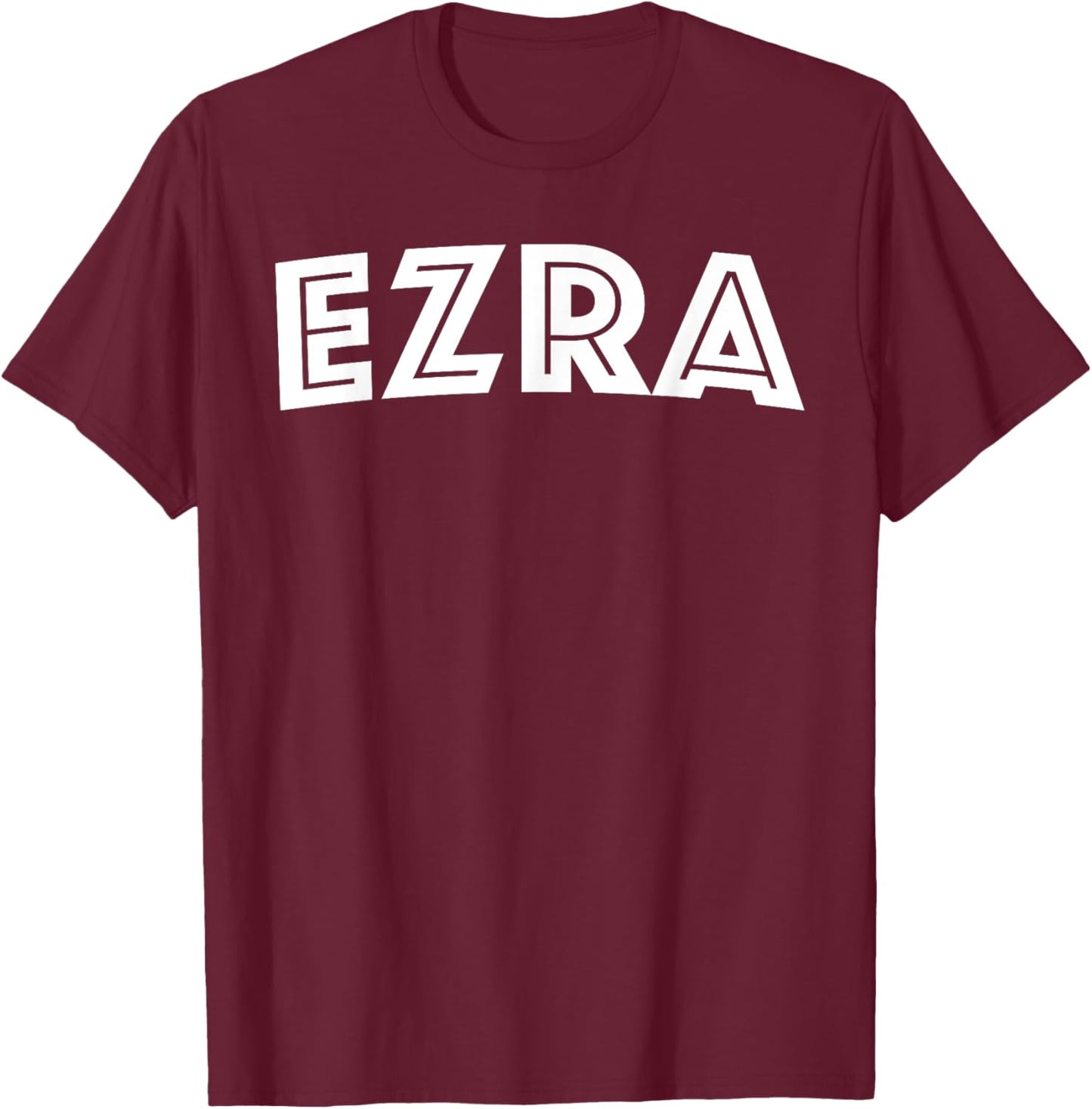 Ezra T-Shirt - T-Shirt | Maroon