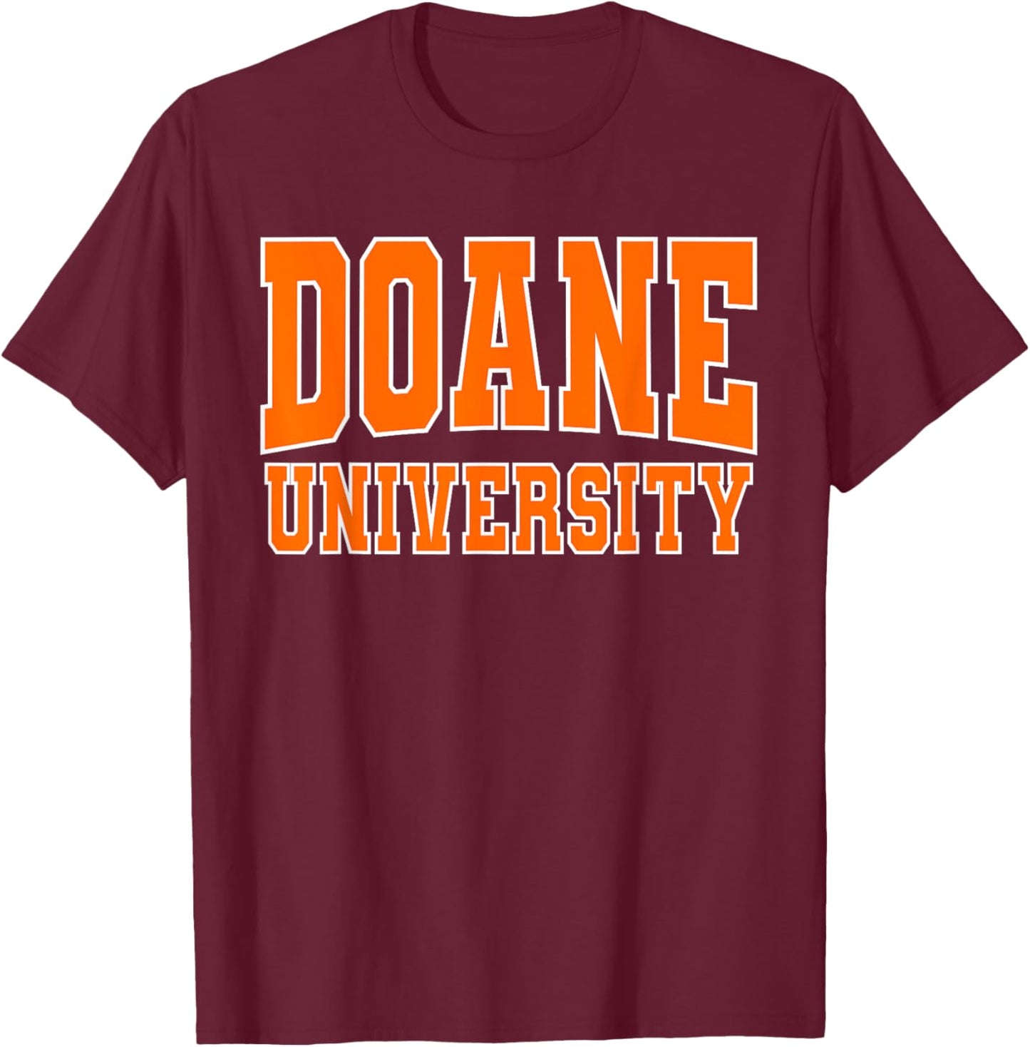Doane University Apparel Sports Fan T-Shirt - T-Shirt | Maroon