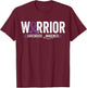 Sarcoidosis Warrior Sarcoidosis Awareness T-Shirt - T-Shirt | Maroon
