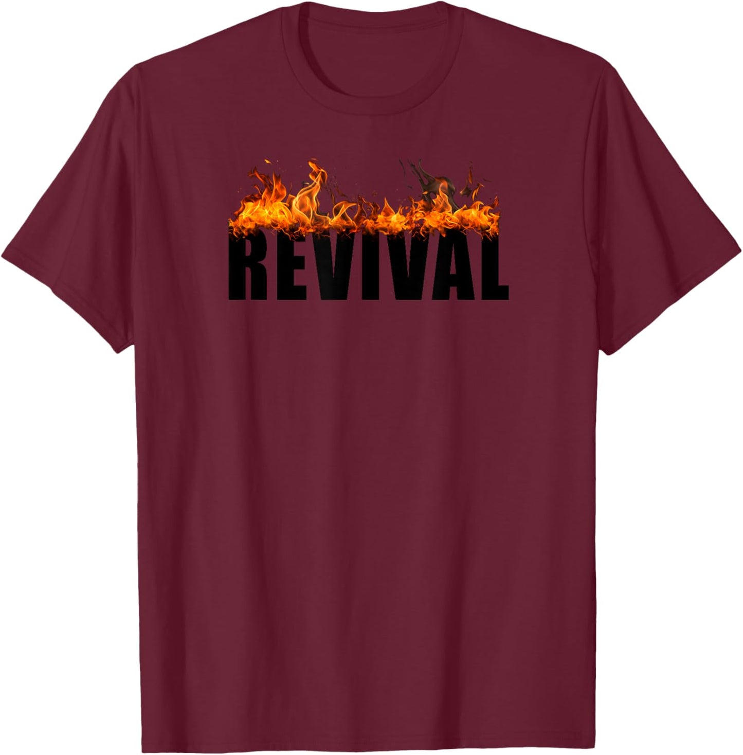 Christian Faith Revival – Born-Again Believer Graphic T-Shirt - T-Shirt | Maroon