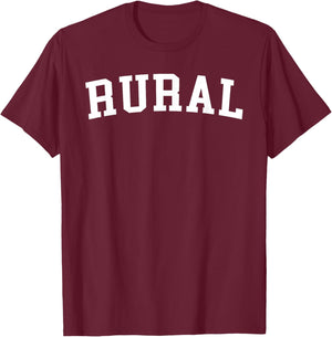 Rural T-Shirt - T-Shirt | Maroon