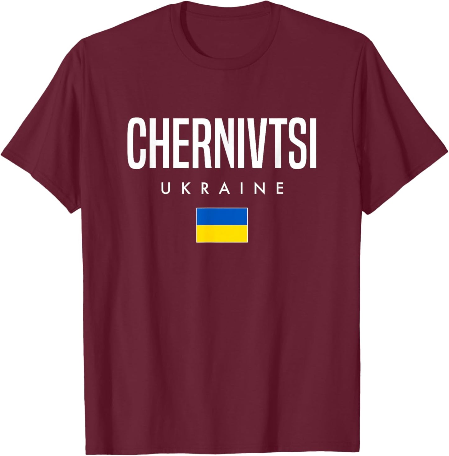 Chernivtsi Ukraine T-Shirt - T-Shirt | Maroon
