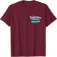 Botswana Flag Batswana Sounveirs African Vacation Africa T-Shirt - T-Shirt | Maroon