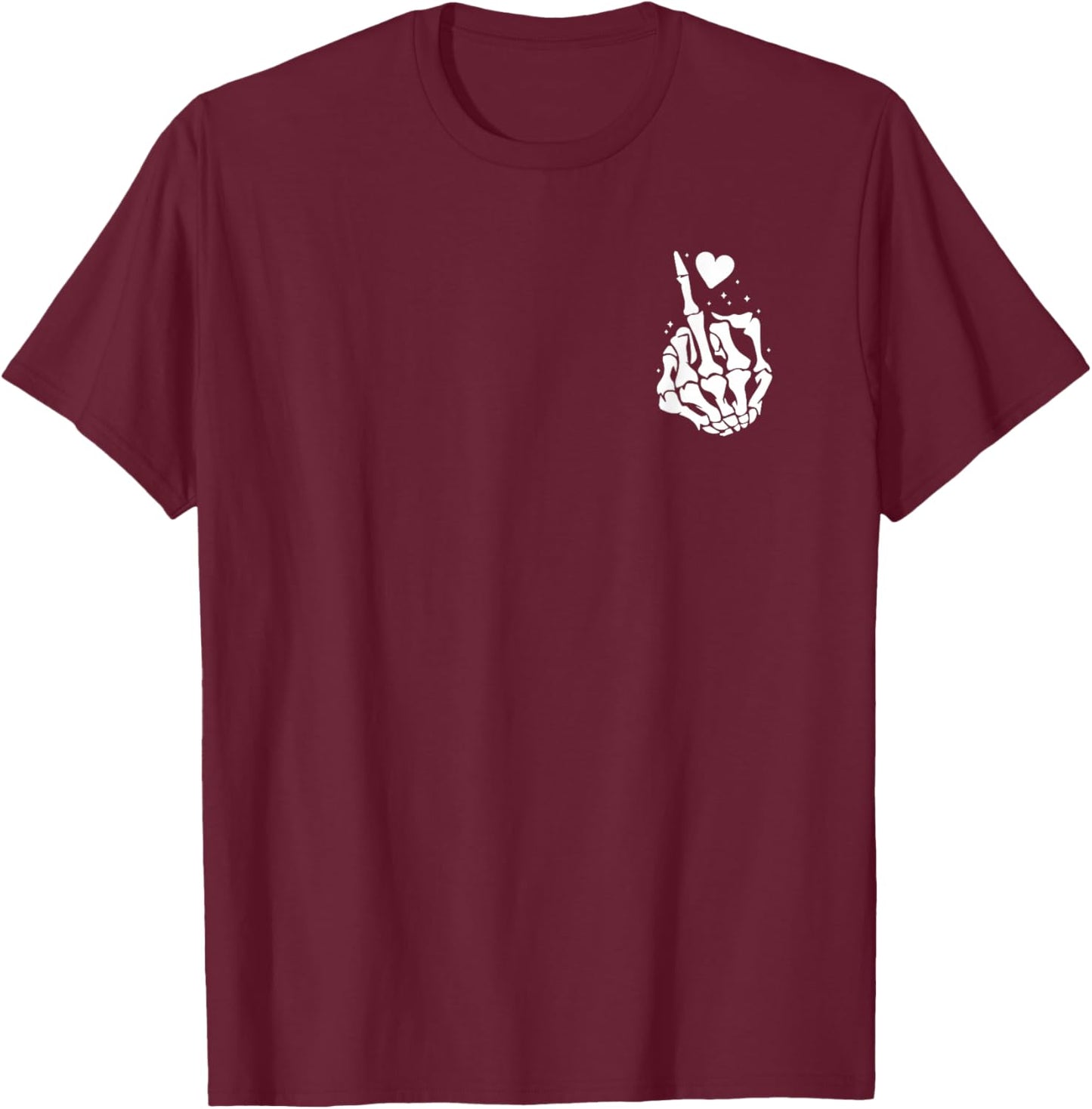 FAFO Funny Funk Around And Find Out (Front + Back Printed) T-Shirt - T-Shirt | Maroon
