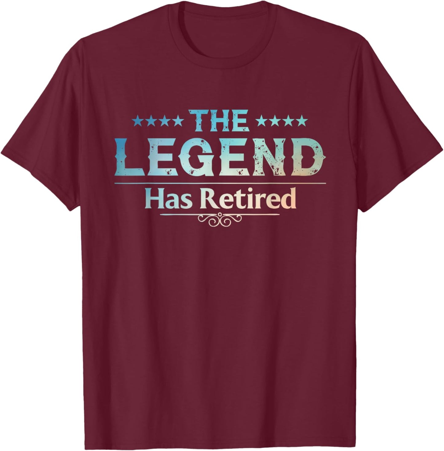 Cute Retired Art Women Retiring Retiree Retirement T-Shirt - T-Shirt | Maroon