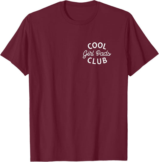 Cool Dads Club New Dad Father's Day for Dad Men T-Shirt - T-Shirt | Maroon