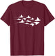 Manta Ray Devil Ray Flying Rays Stingray Manta Ray Diver T-Shirt - T-Shirt | Maroon