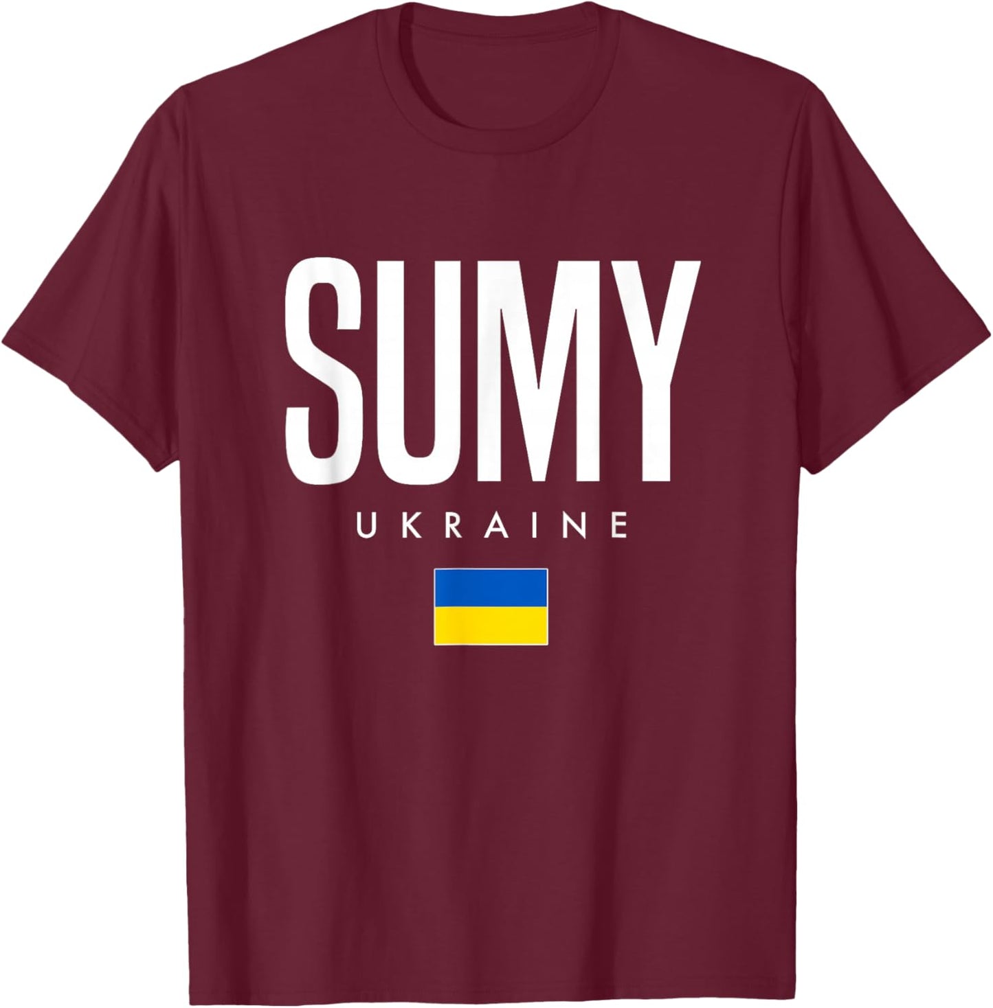 Sumy Ukraine T-Shirt - T-Shirt | Maroon