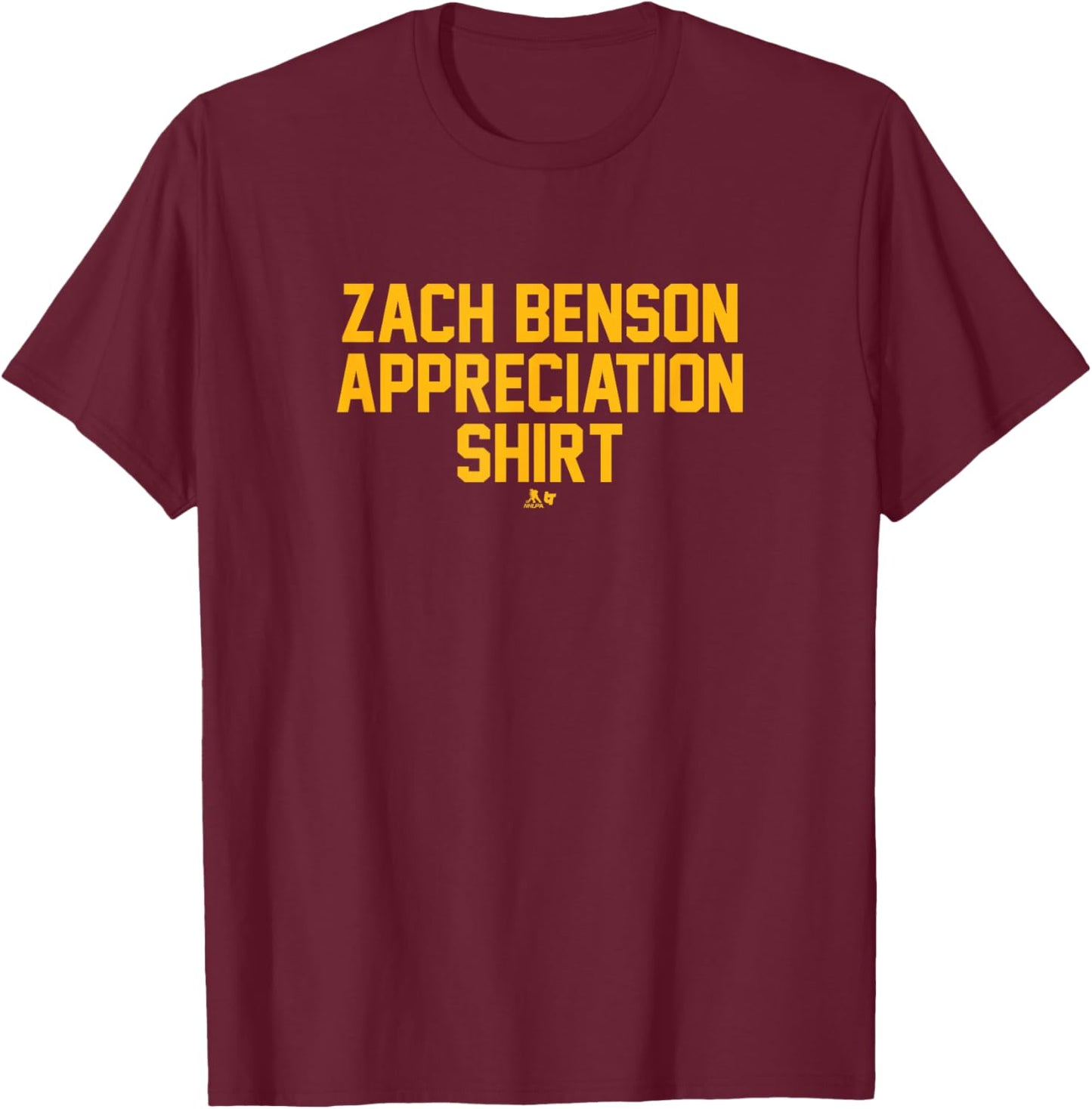 Zach Benson Appreciation Shirt - Buffalo Hockey T-Shirt - T-Shirt | Maroon