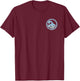 Teahupo'o, Tahi Teahupoo Big Wave Surf Club, surfing graphic T-Shirt - T-Shirt | Maroon