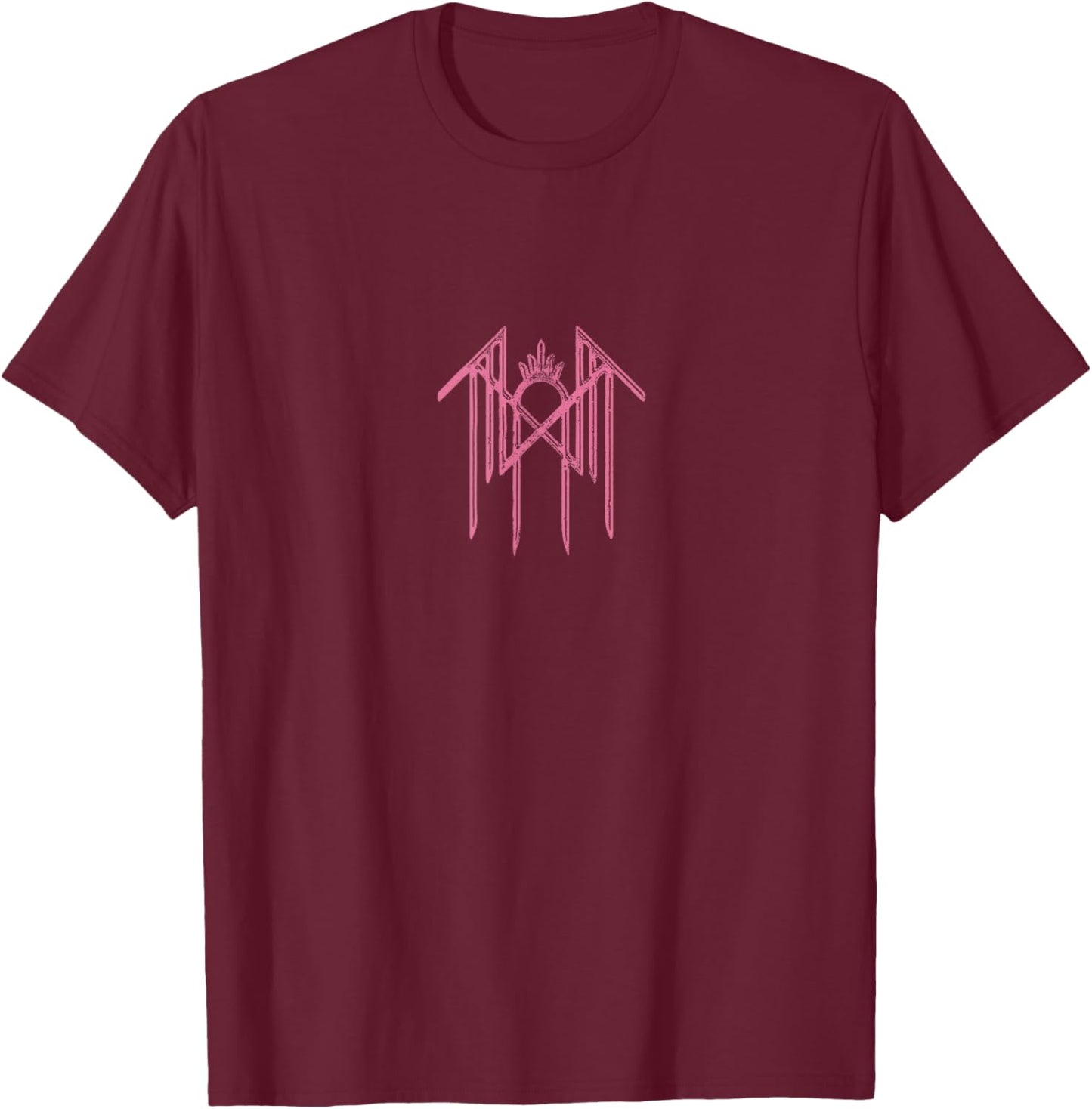 Sleep Token Even in Arcadia Gothic Black T-Shirt - T-Shirt | Maroon