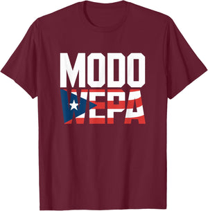 Wepa Porto Rico Boricua Bori Design for A Puerto Rican T-Shirt - T-Shirt | Maroon