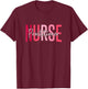 Funny Family Nurse Practitioner NP Nursing Day Nurse Week T-Shirt - T-Shirt | Maroon