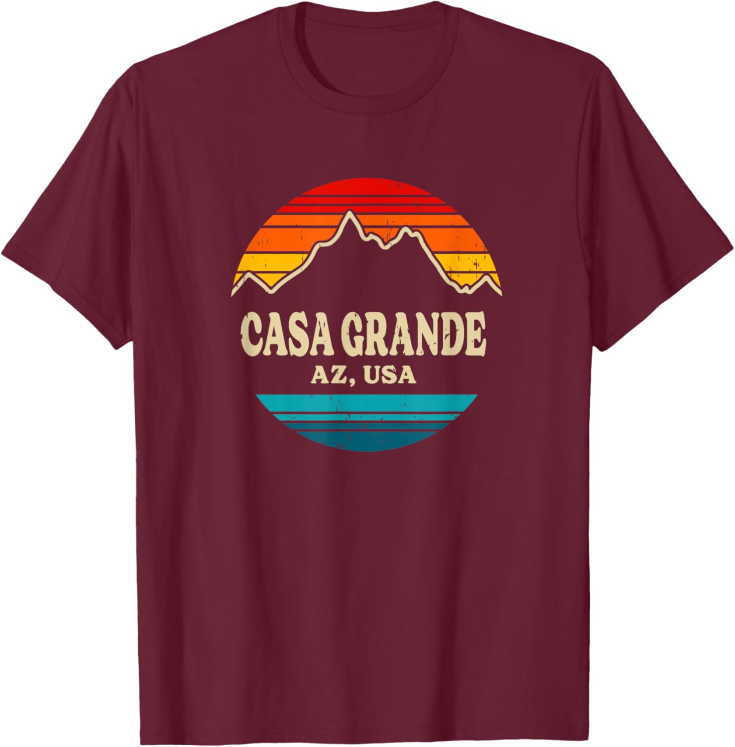Casa Grande T-Shirt - T-Shirt | Maroon